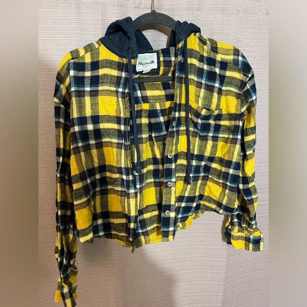 Crop flannel